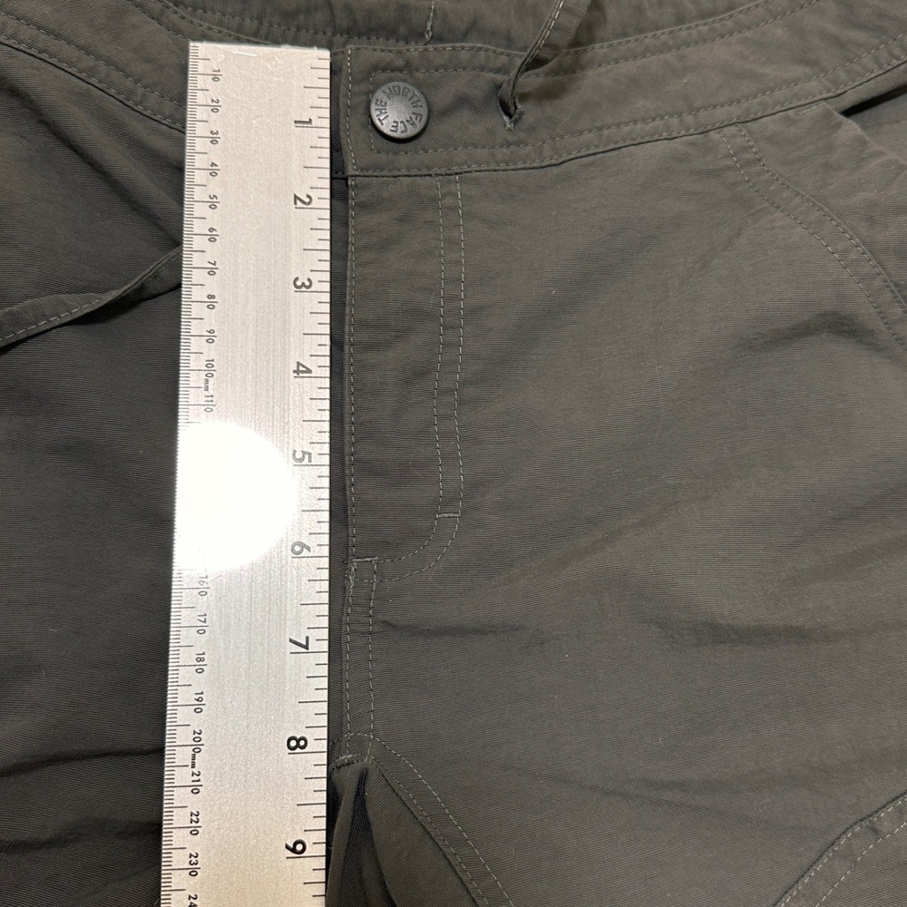 The North Face Cargo Capri Pants Womens 10 Gray Outdoor Hiking Utility - Picture 6 of 10